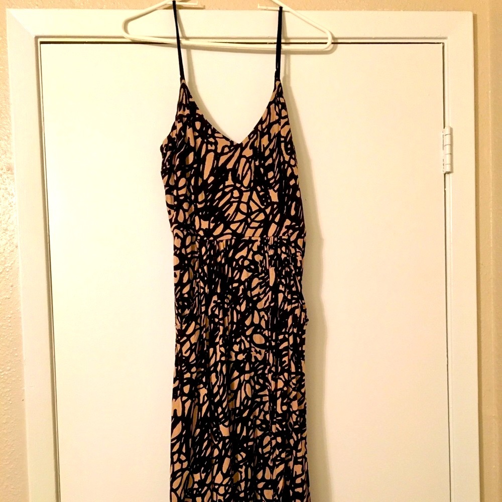 Ann Taylor Loft Strappy Midi Dress
